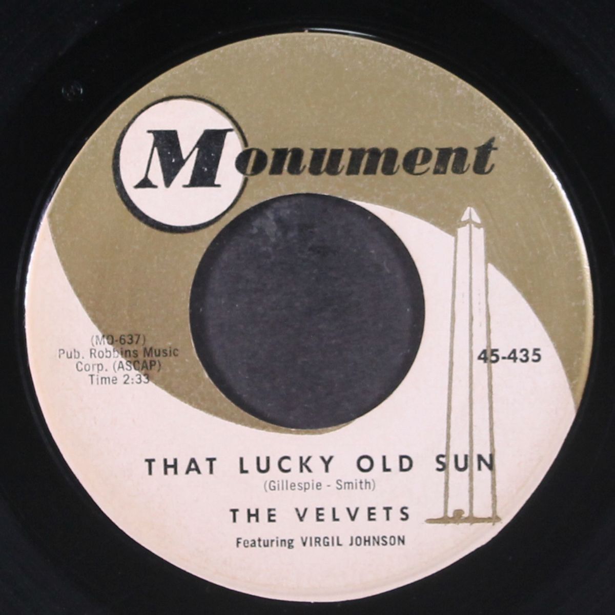 that lucky old sun / time and again by VELVETS