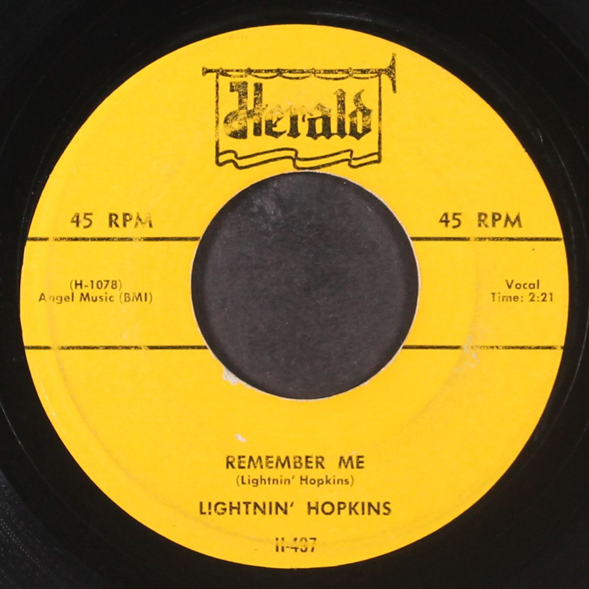 please don't go baby / remember me by LIGHTNIN' HOPKINS