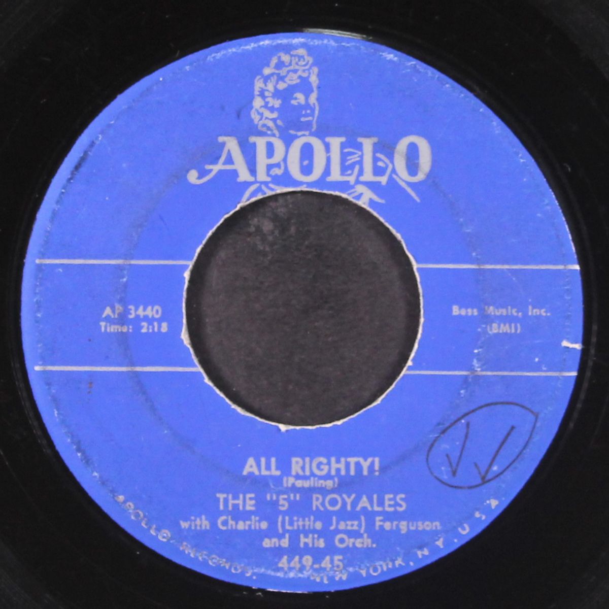 all righty! / i want to thank you by FIVE ROYALES
