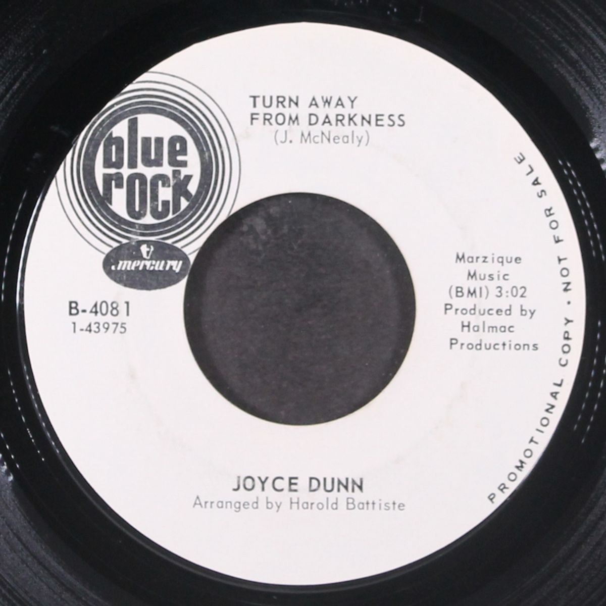 turn away from darkness / the push i need by JOYCE DUNN
