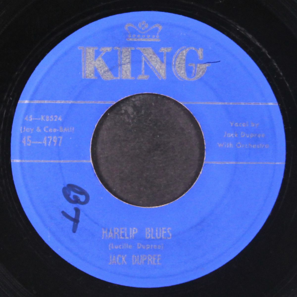 harelip blues / let the doorbell ring by JACK DUPREE