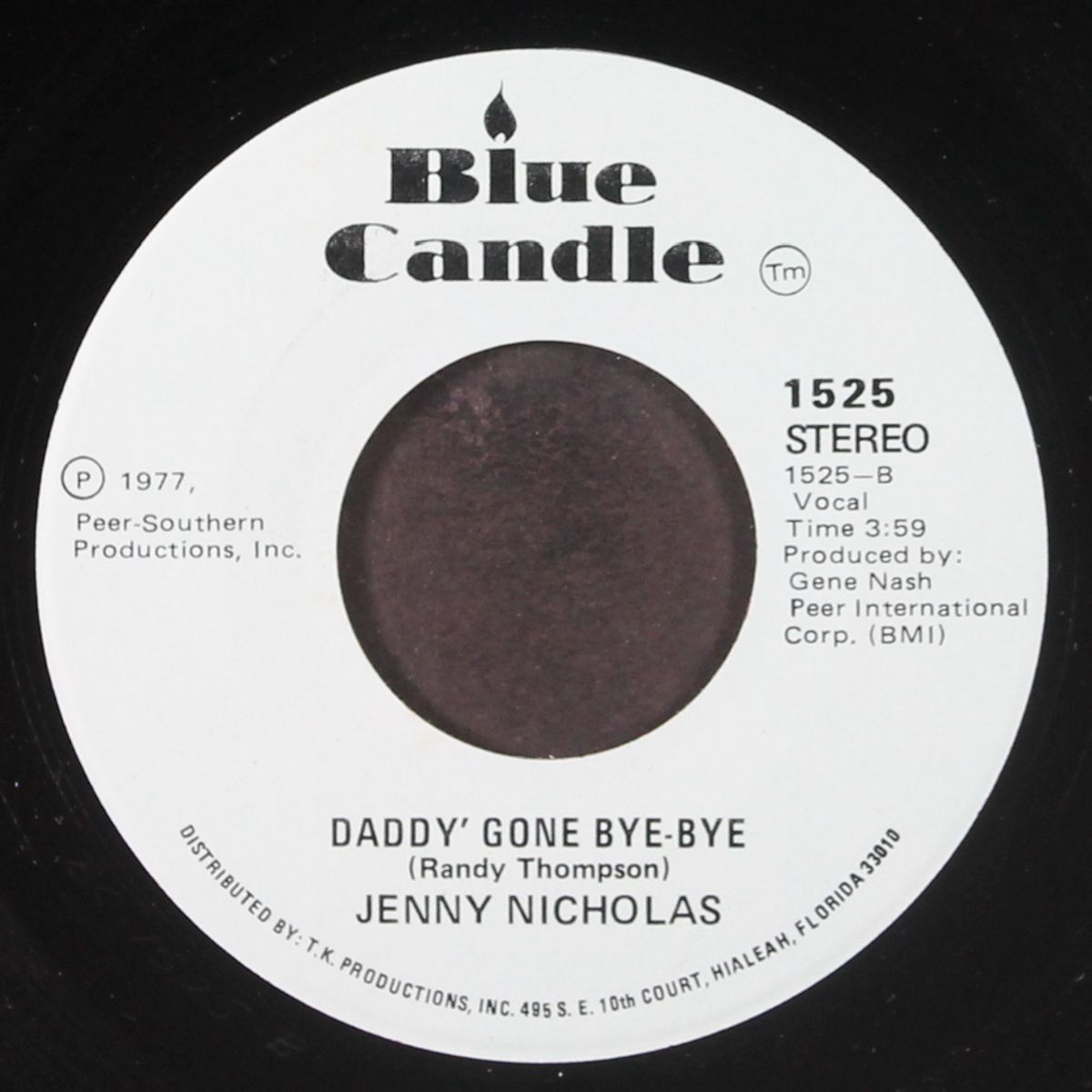 elvis / daddy gone bye-bye by JENNY NICHOLAS