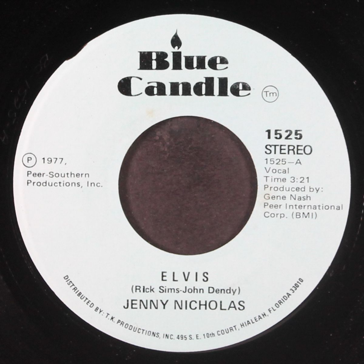 elvis / daddy gone bye-bye by JENNY NICHOLAS