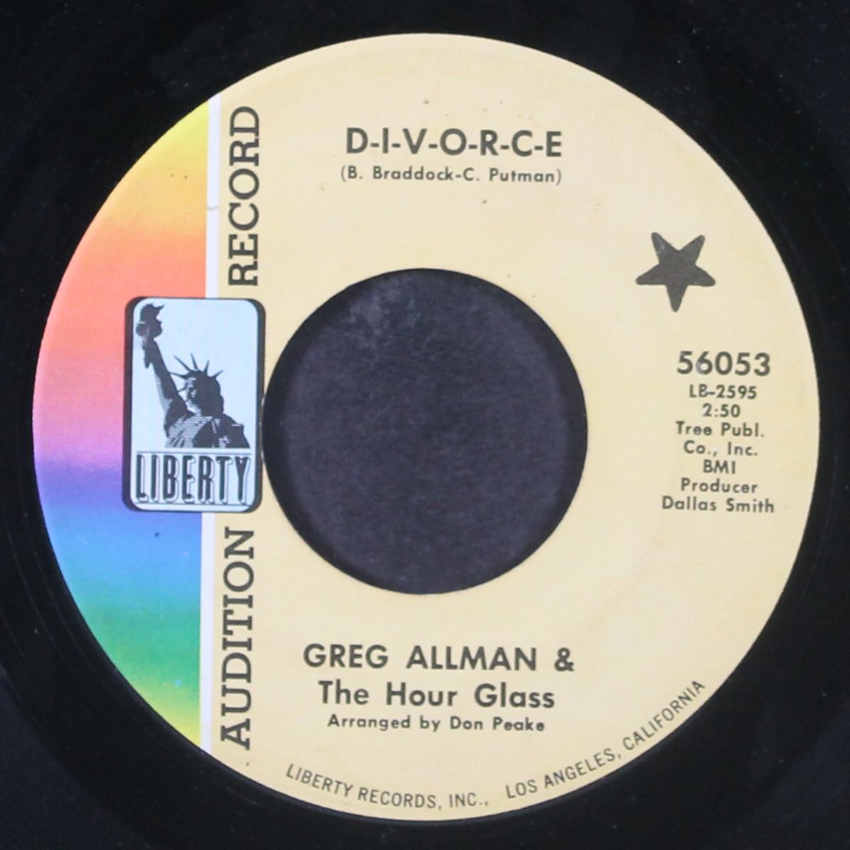 d-i-v-o-r-c-e / changing of the guard by GREG ALLMAN & HOUR GLASS