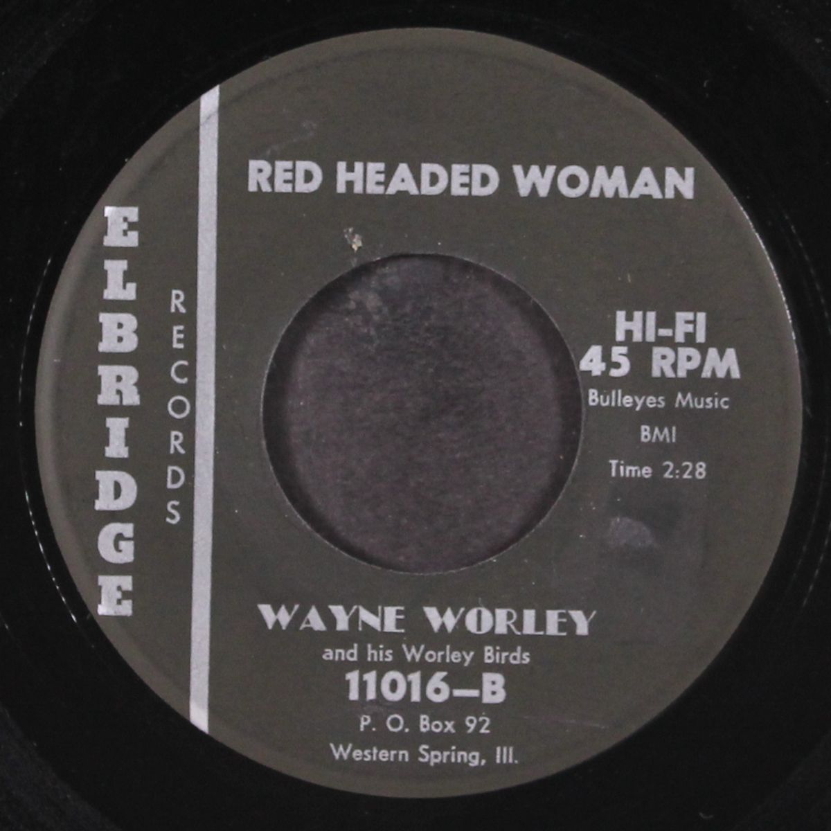 red headed woman / to be alone by WAYNE WORLEY