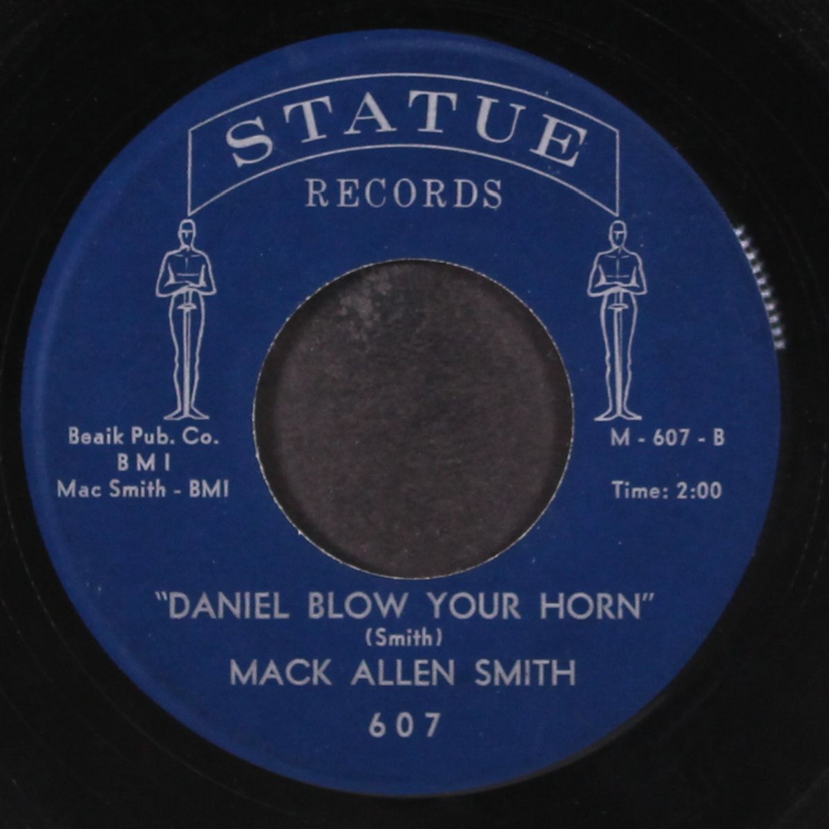 mean old frisco / daniel blow your horn by MACK ALLEN SMITH