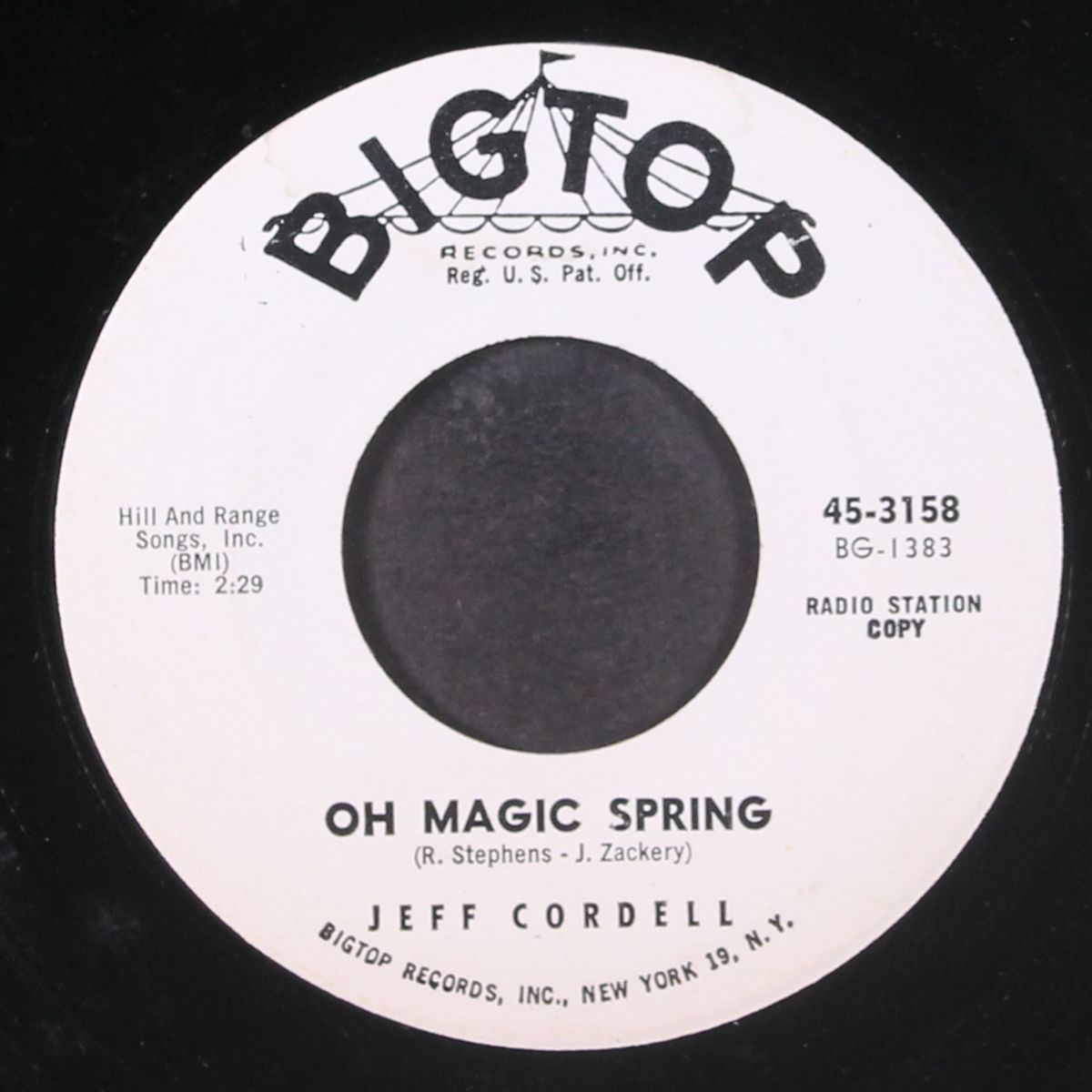 marching orders / oh magic spring by JEFF CORDELL