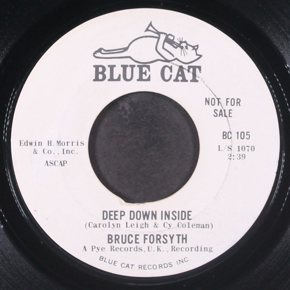 real live girl / deep down inside by BRUCE FORSYTH