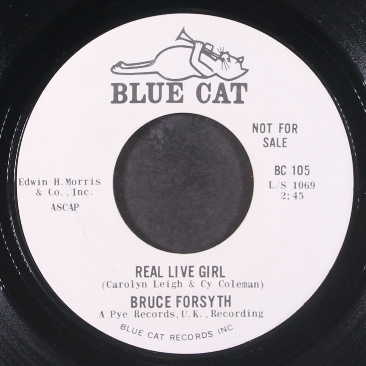 real live girl / deep down inside by BRUCE FORSYTH