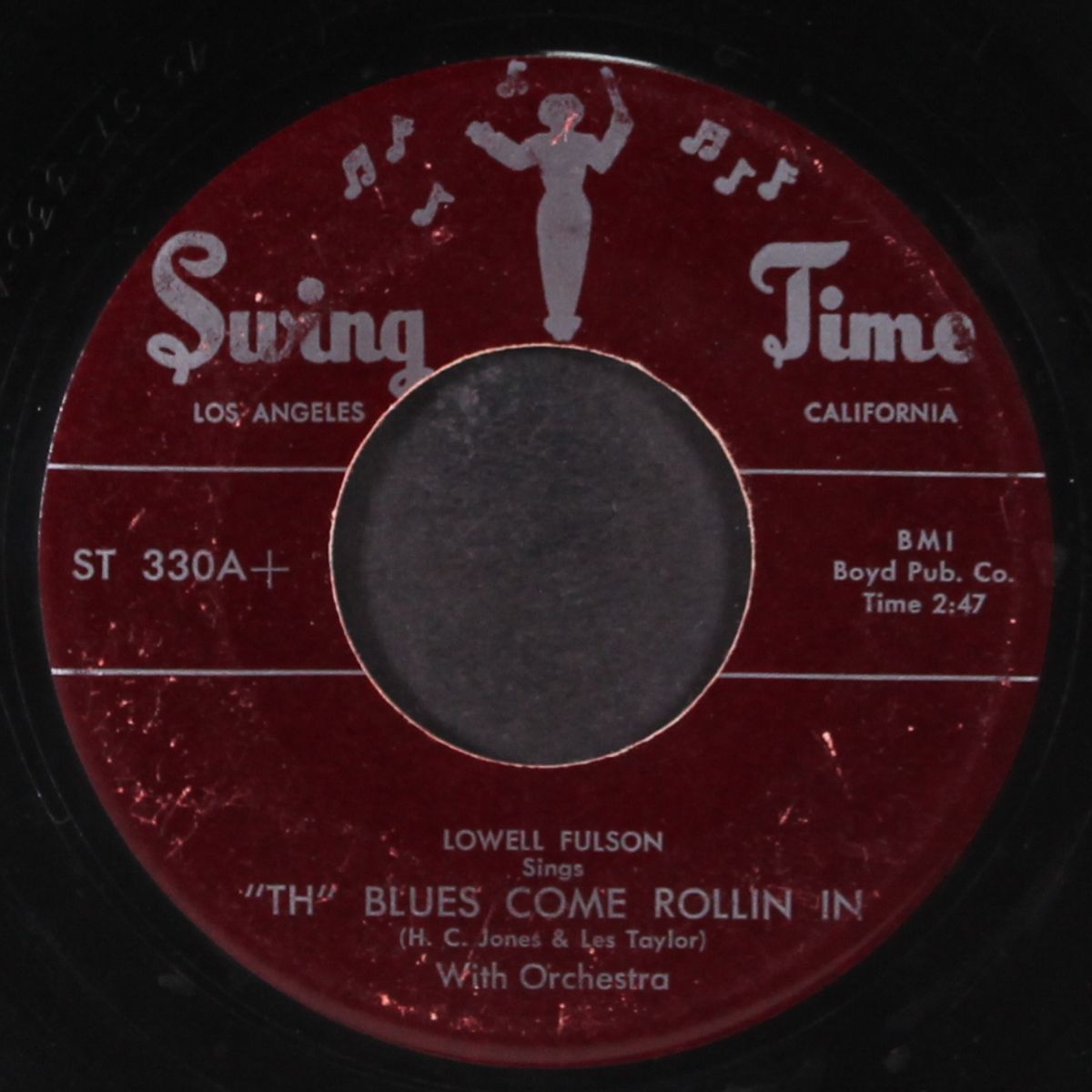 the blues come rollin in / i love my baby by LOWELL FULSON