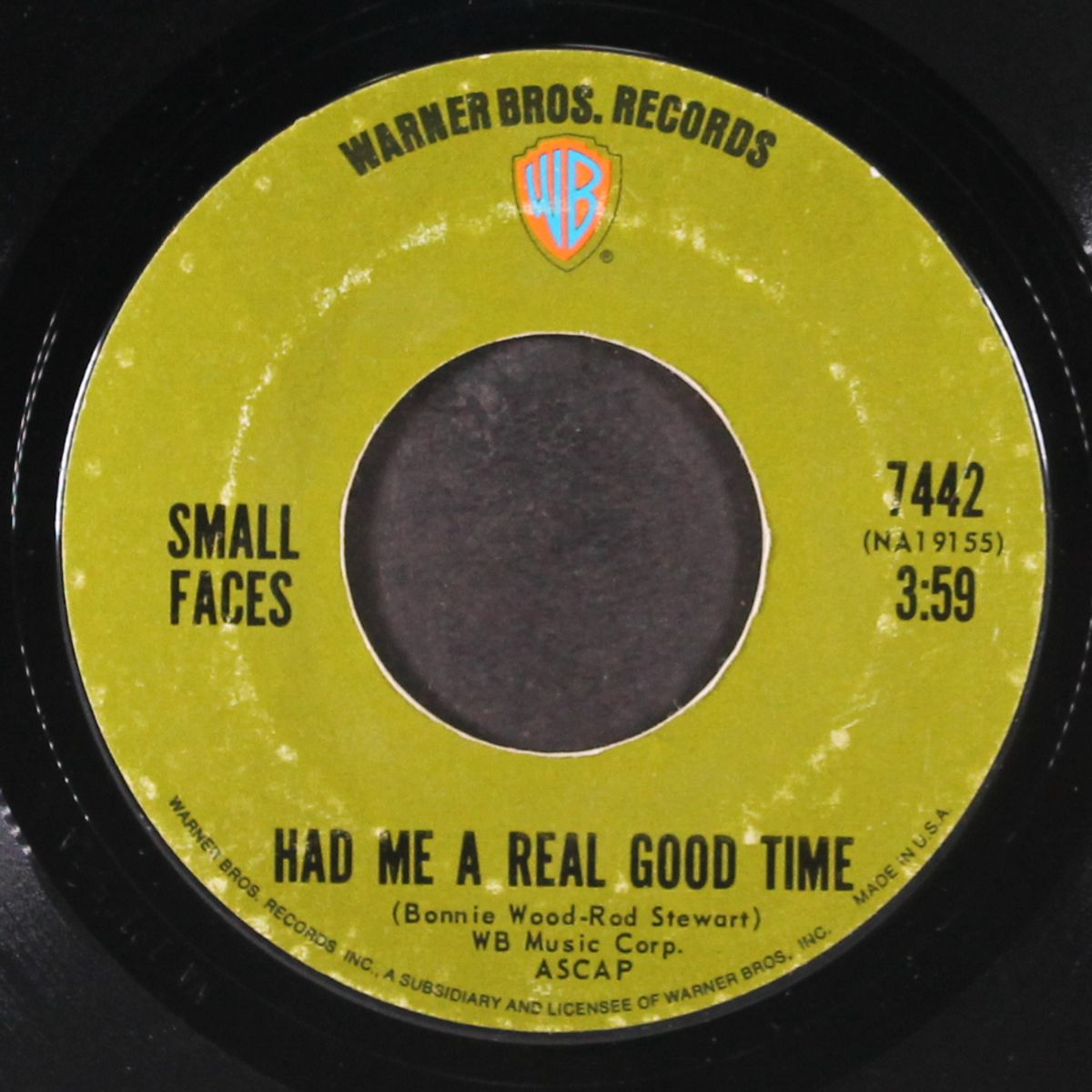had me a real good time / rear wheel skid by SMALL FACES