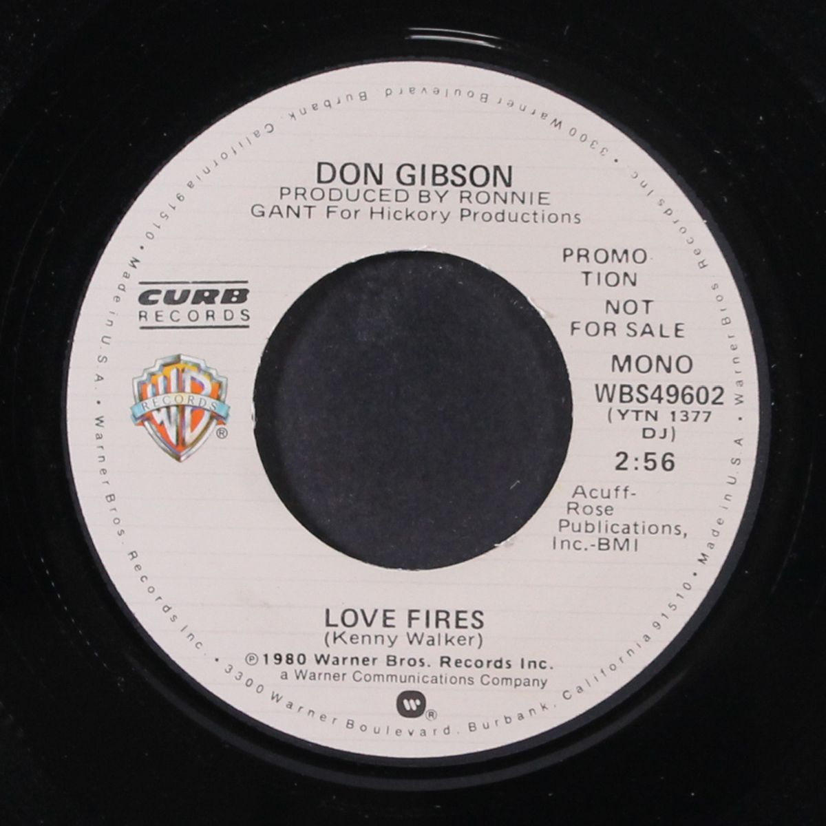 love fires / mono by DON GIBSON
