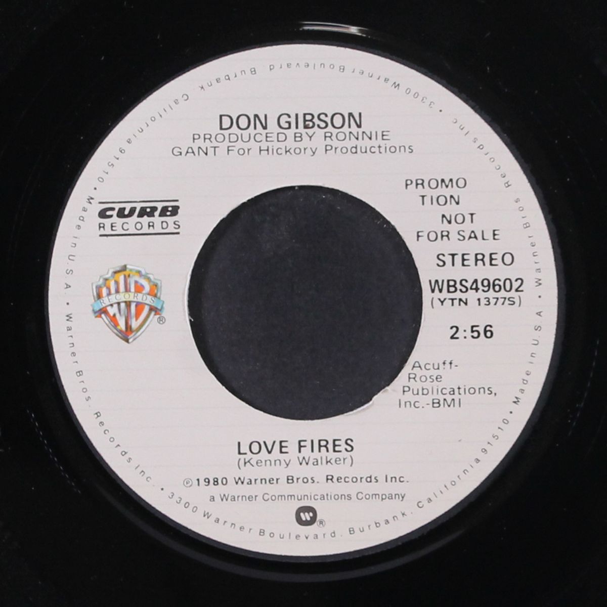 love fires / mono by DON GIBSON