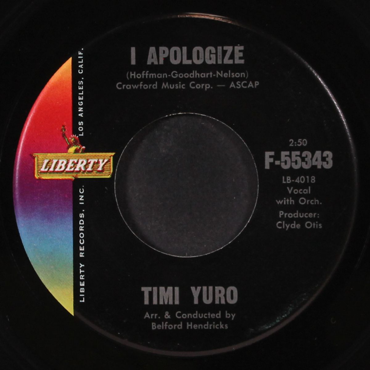 hurt / i apologize by TIMI YURO