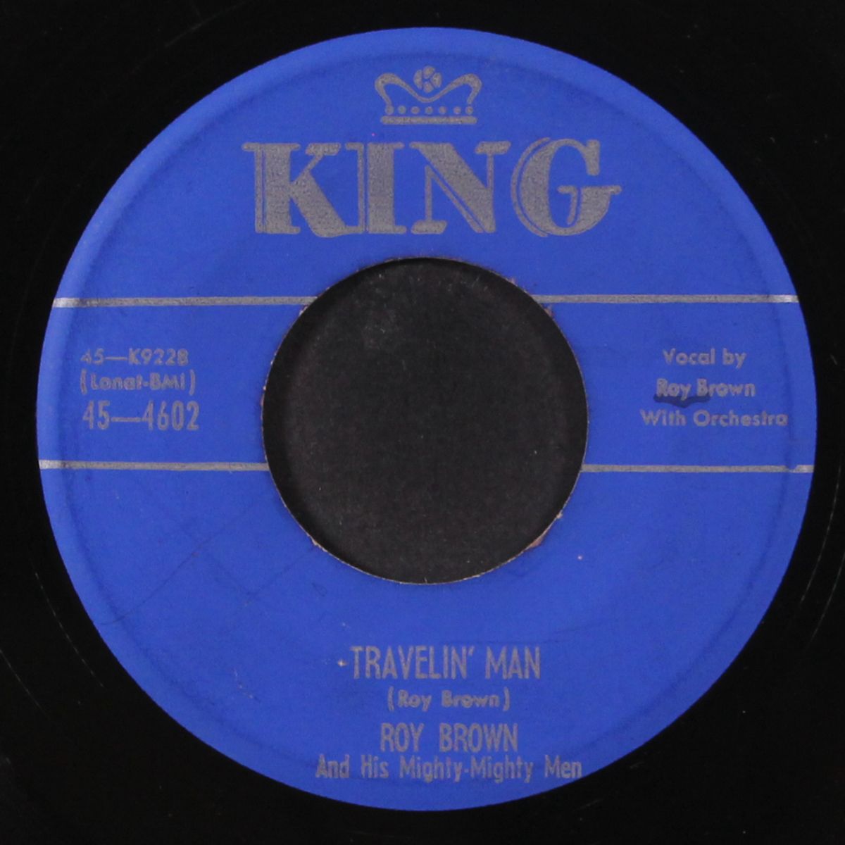 hurry hurry baby / travelin' man by ROY BROWN