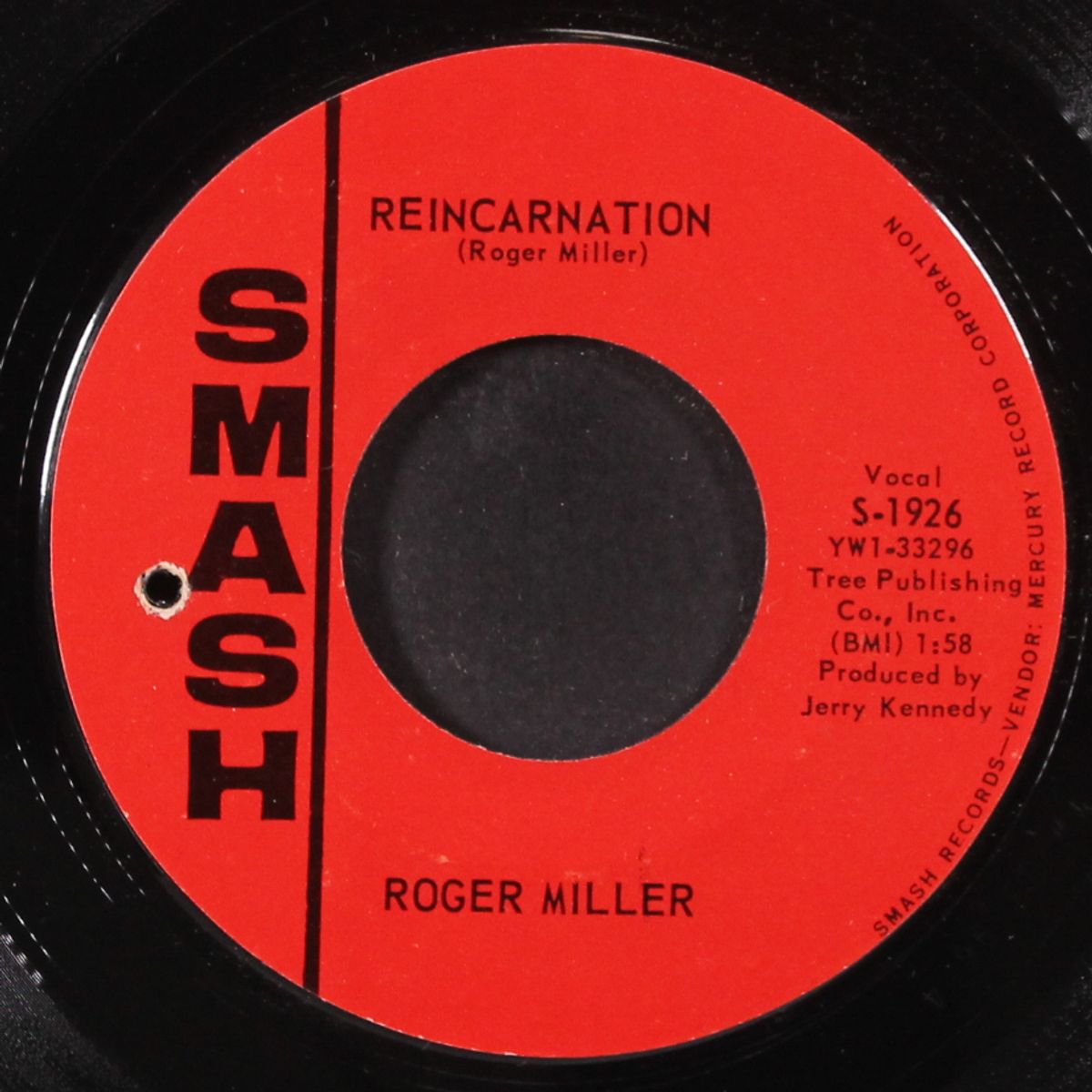 chug-a-lug / reincarnation by ROGER MILLER