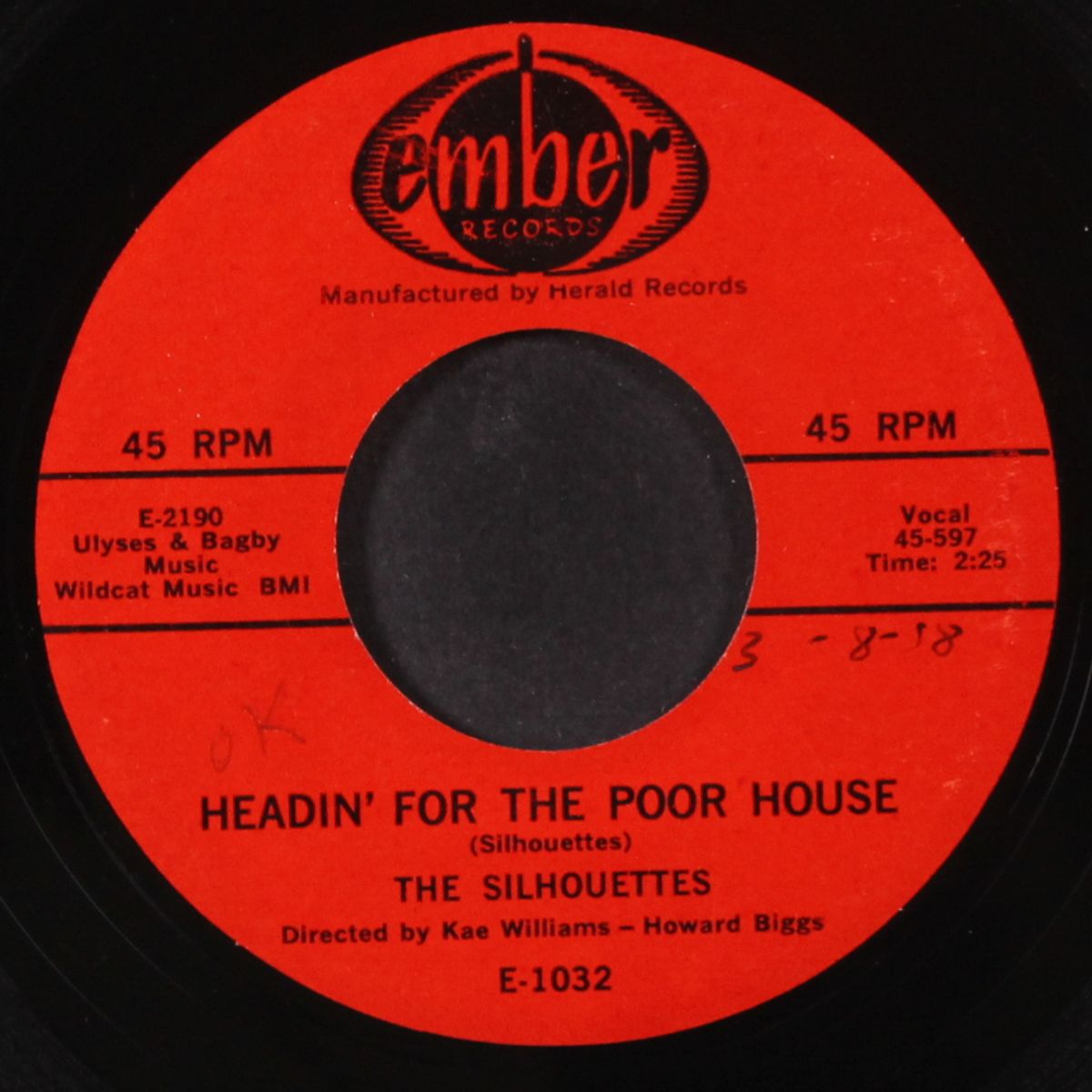 headin' for the poorhouse / miss thing by SILHOUETTES