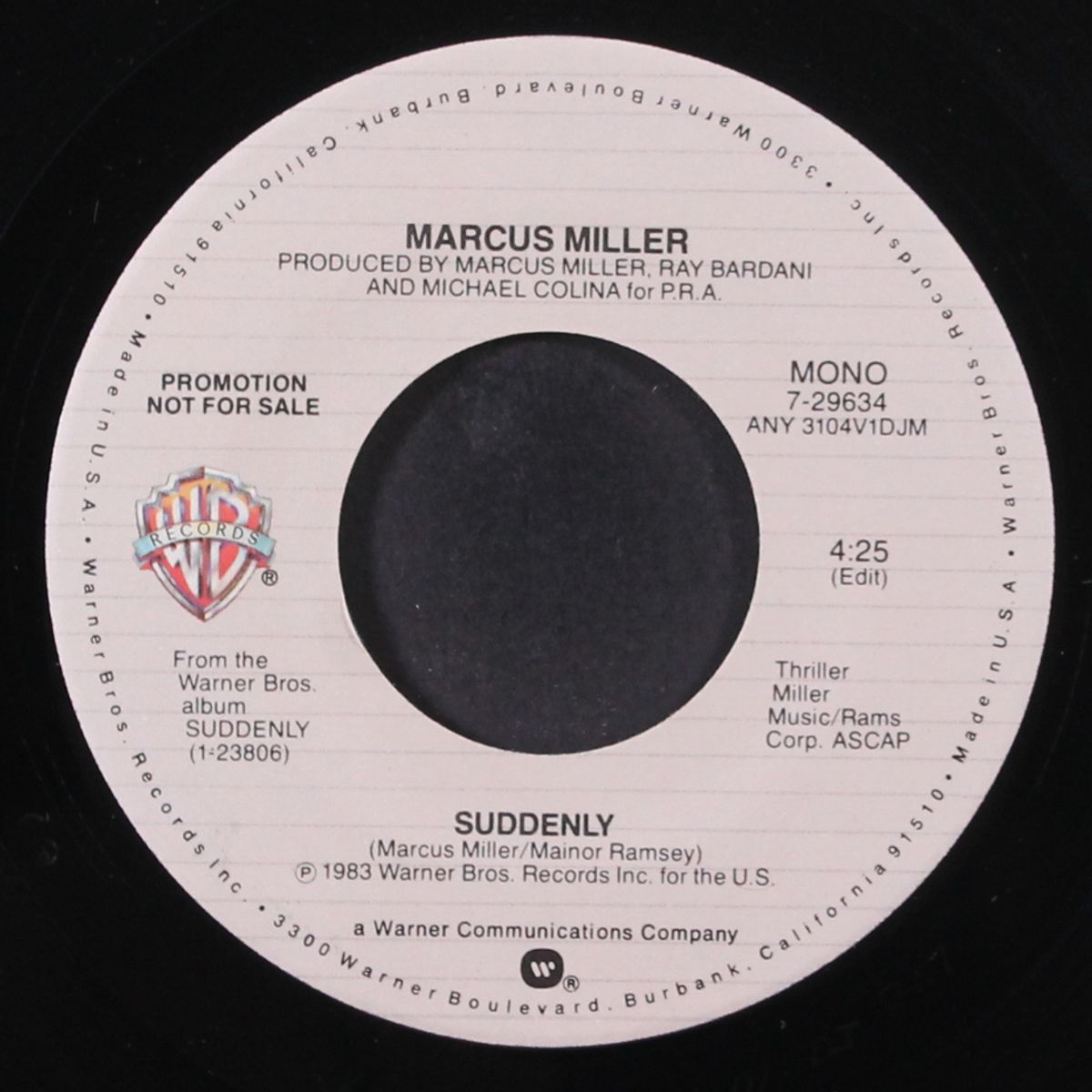 suddenly / mono by MARCUS MILLER