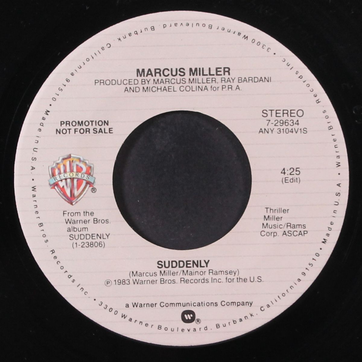 suddenly / mono by MARCUS MILLER