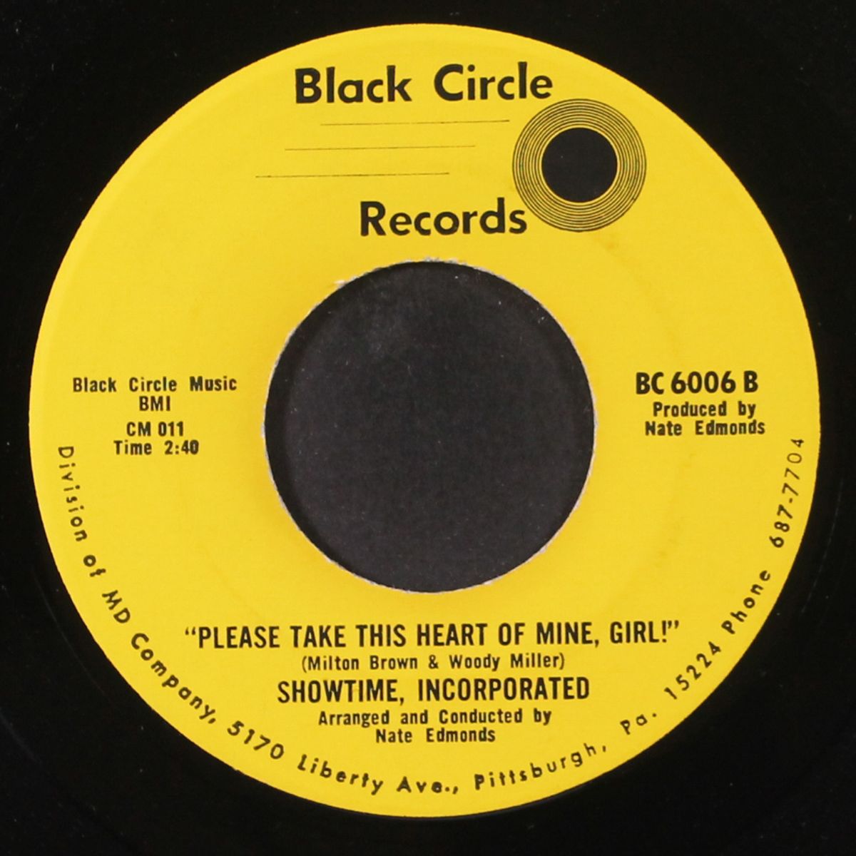 please take this heart of mine / don't stop! (just keep on walking) by SHOWTIME, INCORPORATED