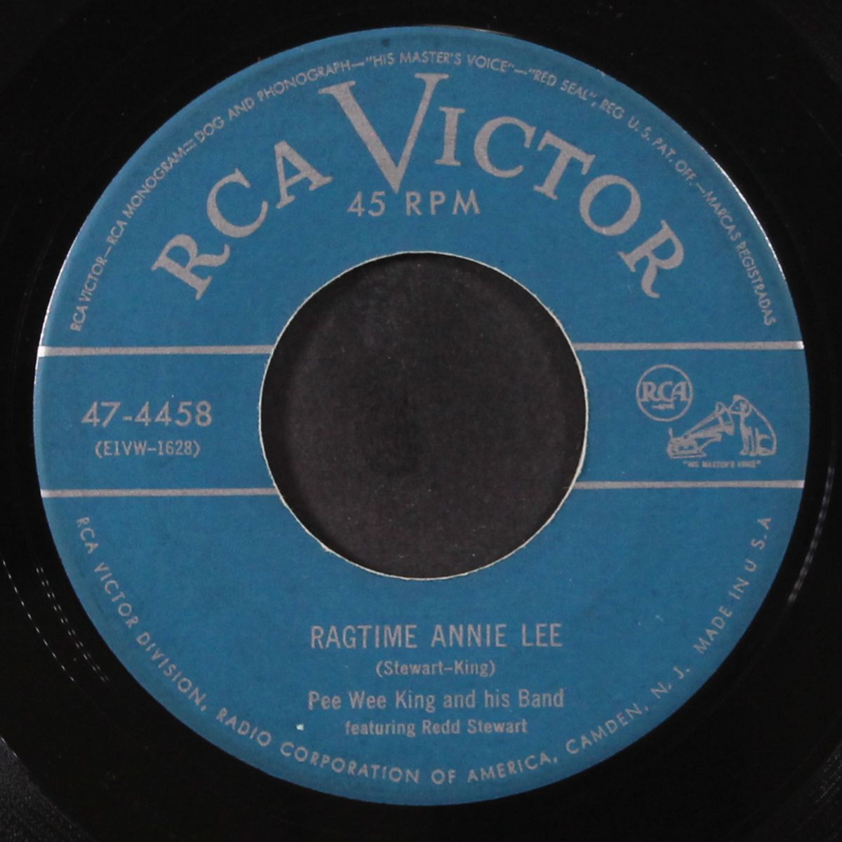 silver and gold / ragtime annie lee by PEE WEE KING
