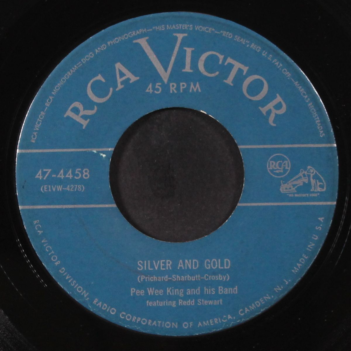 silver and gold / ragtime annie lee by PEE WEE KING
