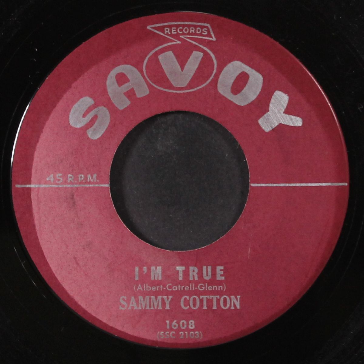 i'm true / nobody by SAMMY COTTON