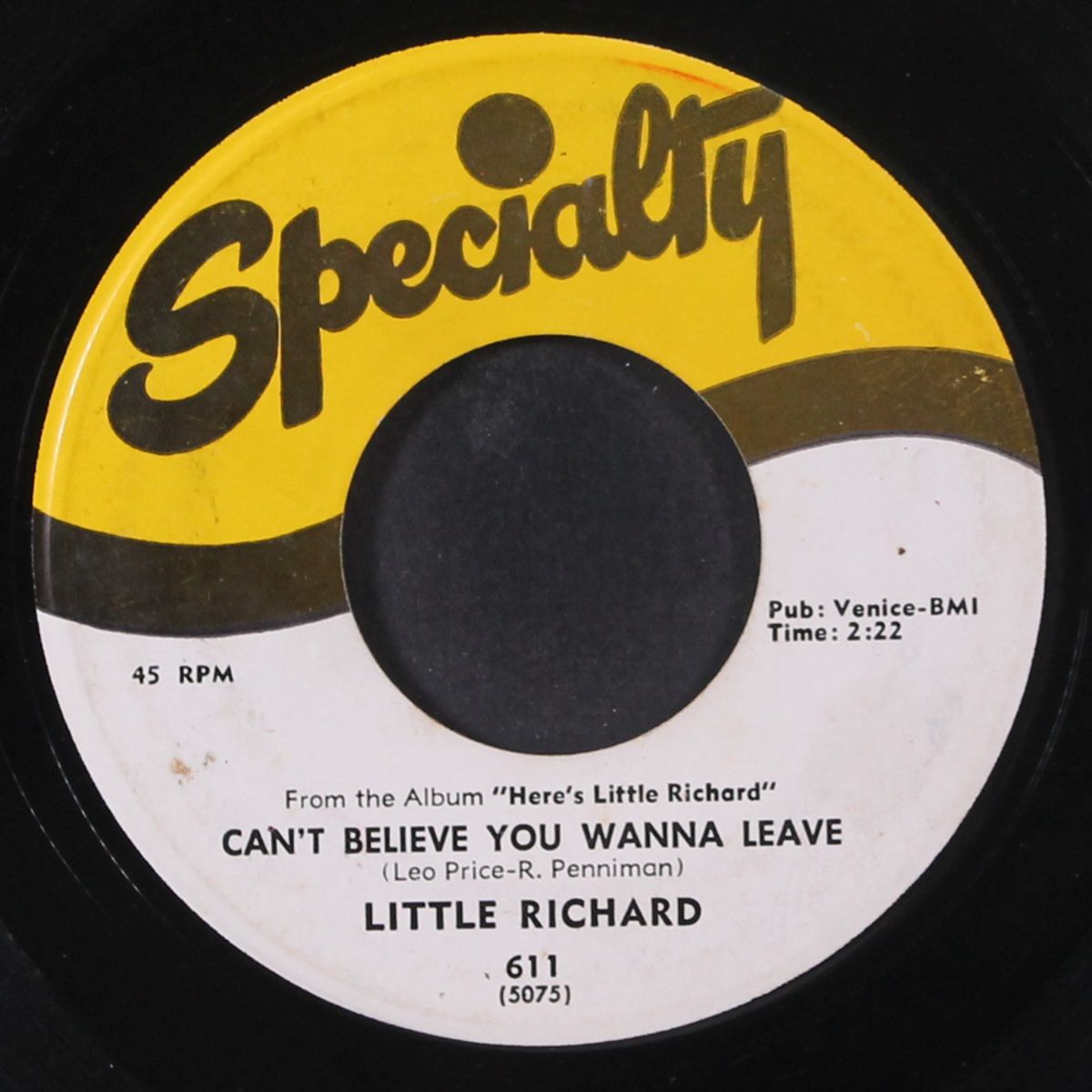 keep a knockin' / can't believe you wanna leave by LITTLE RICHARD