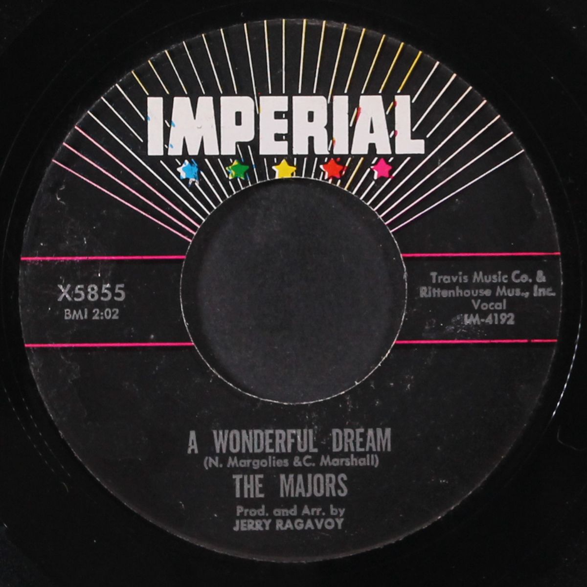 a wonderful dream / time will tell by MAJORS