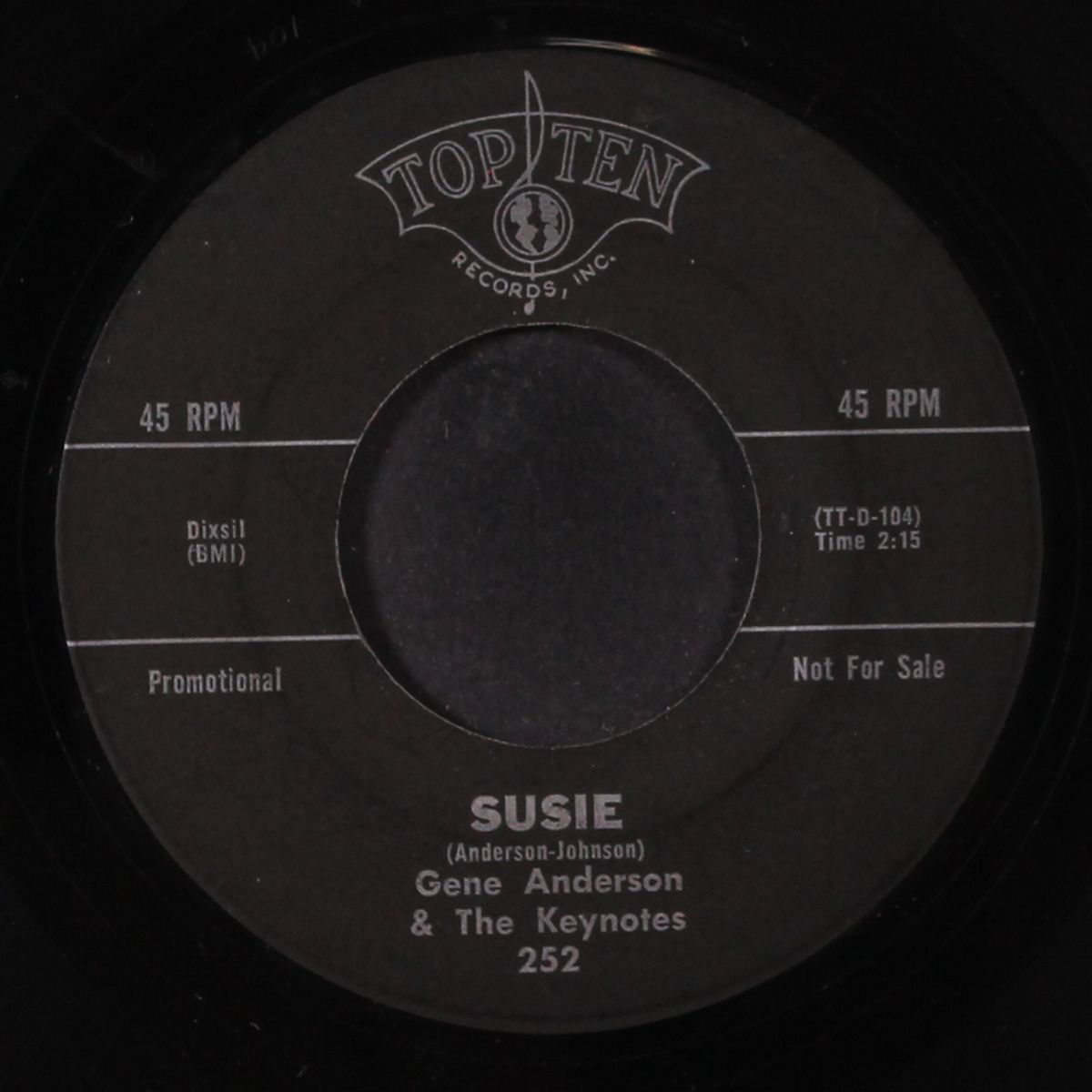 i've got it bad / susie by GENE ANDERSON & KEYNOTES