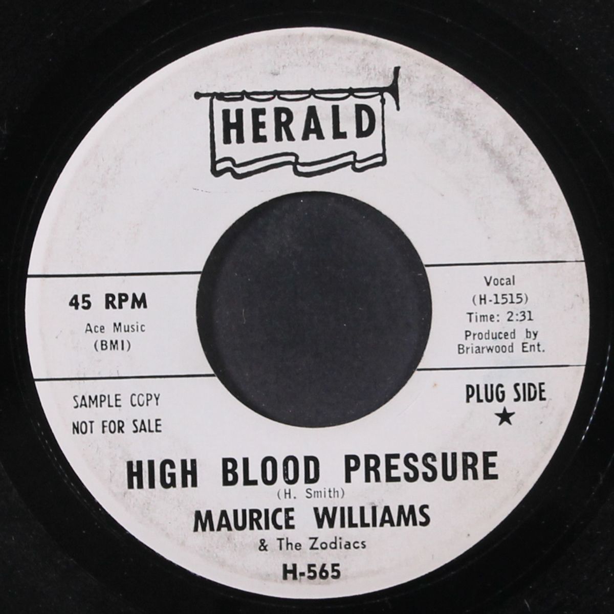 please / high blood pressure by MAURICE WILLIAMS & ZODIACS