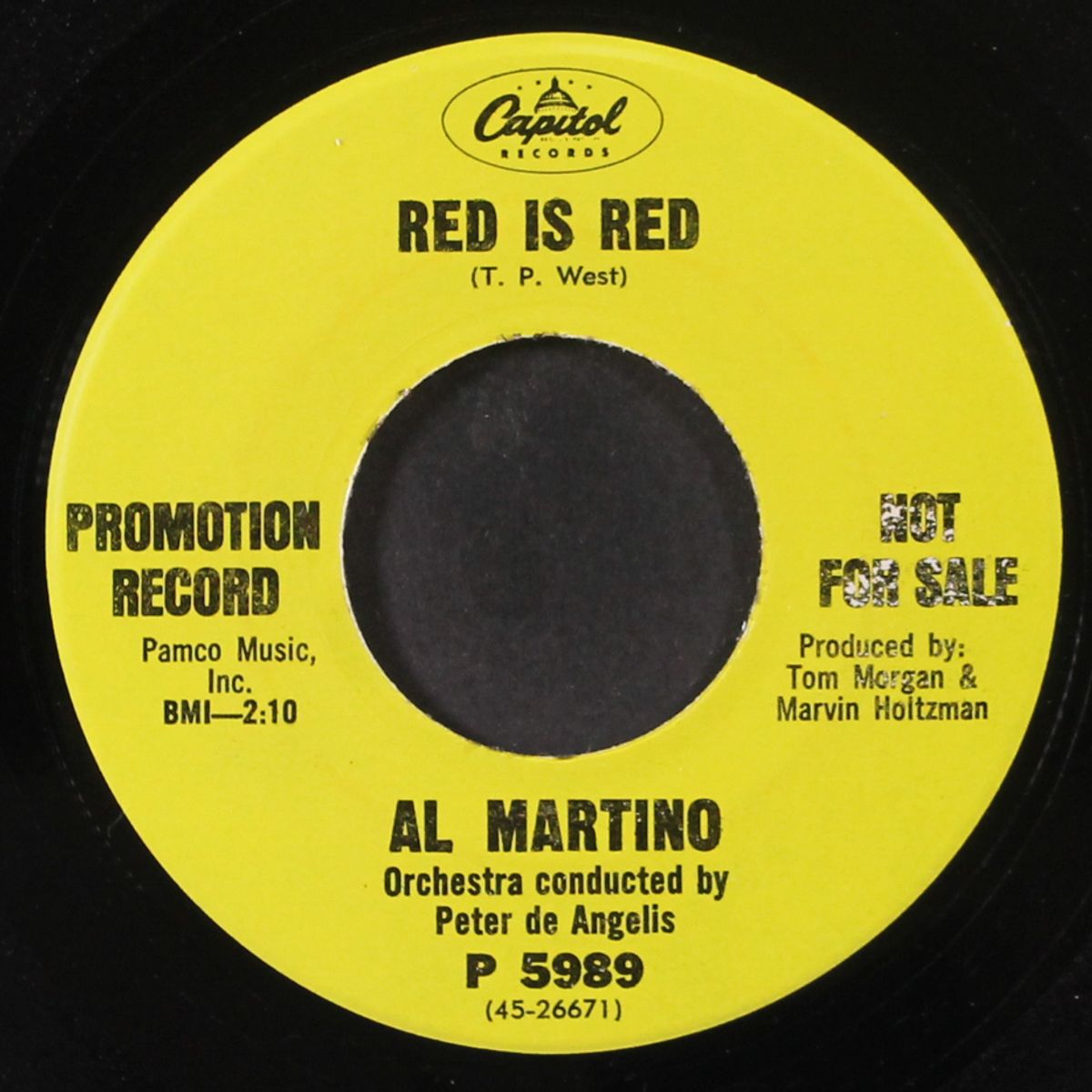 red is red / more than the eye can see by AL MARTINO