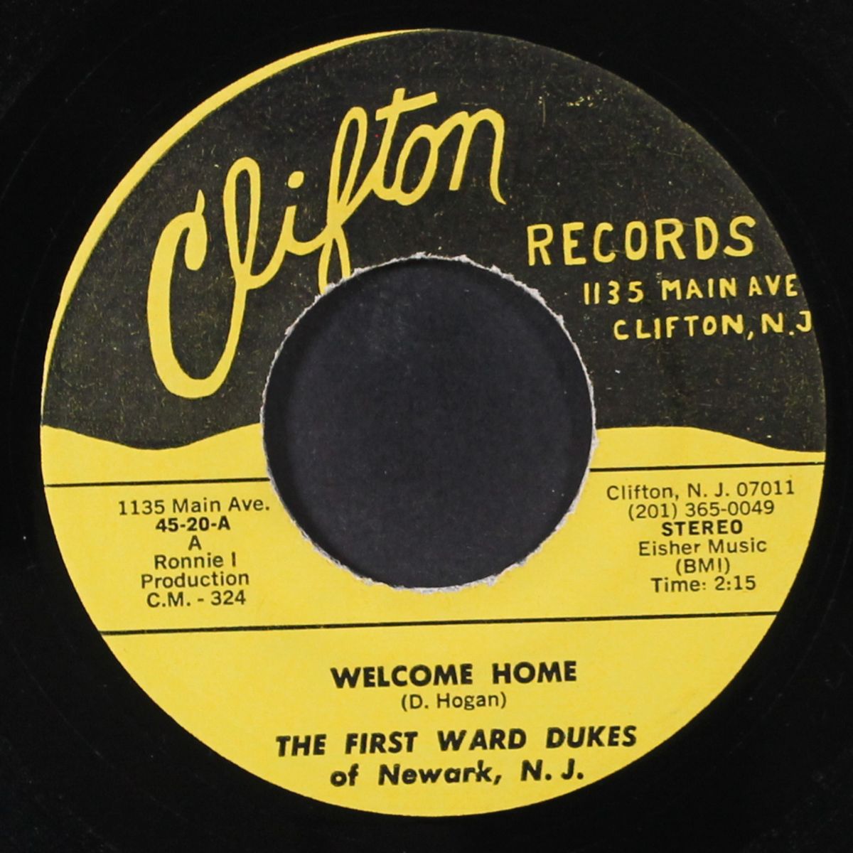 welcome home / call somebody please by FIRST WARD DUKES