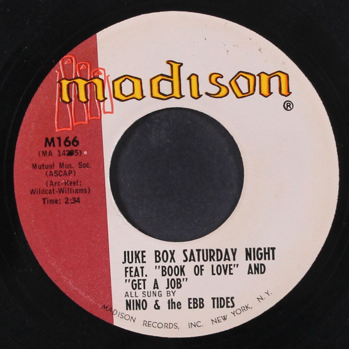 juke box saturday night / i'll fall in love by NINO & EBB TIDES