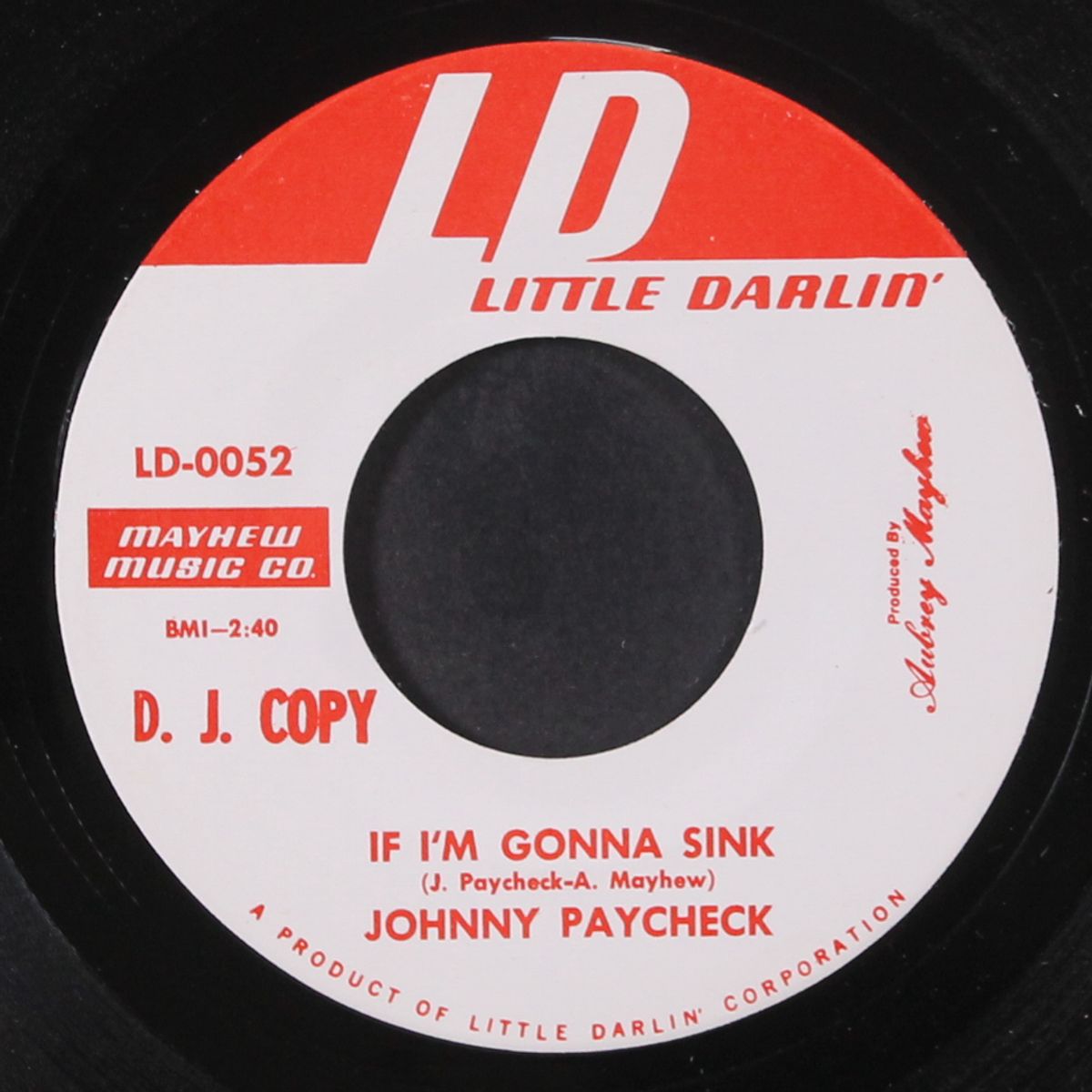 the loser / california dreams by JOHNNY PAYCHECK