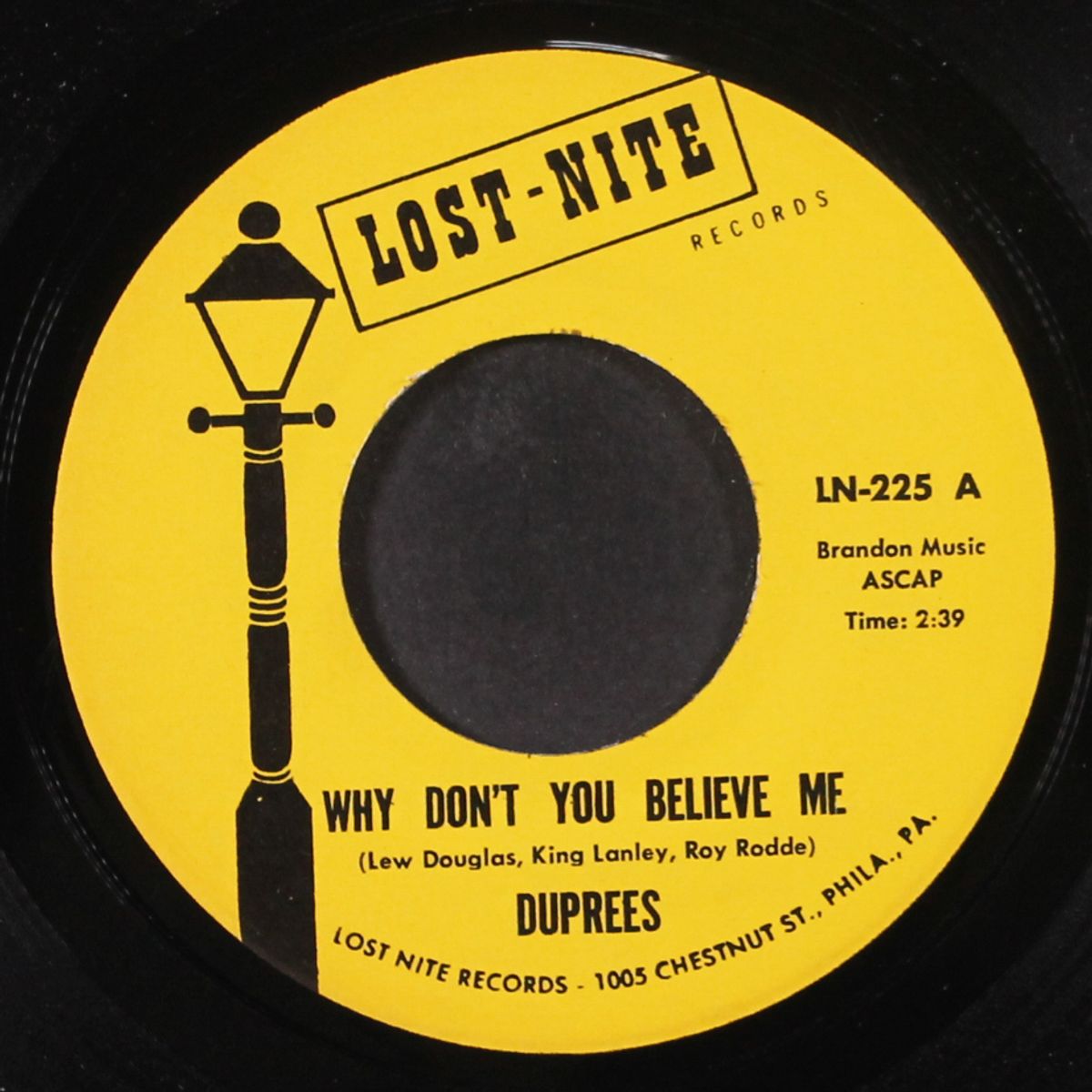 why don't you believe me / my dearest one by DUPREES