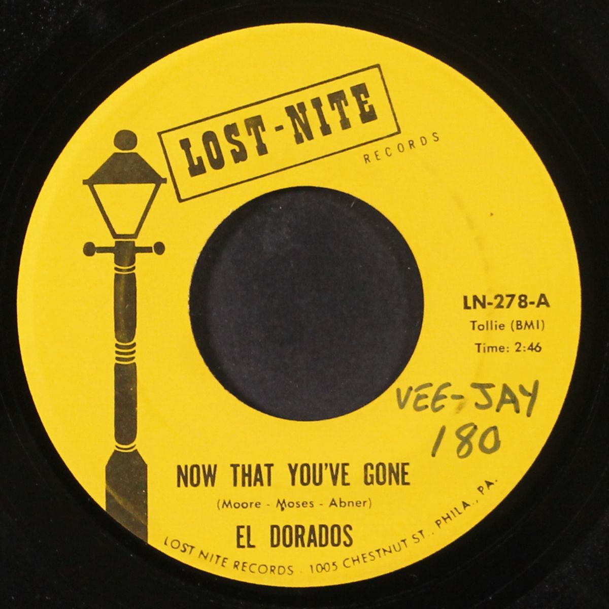 now that you've gone / rock 'n roll's for me by EL DORADOS