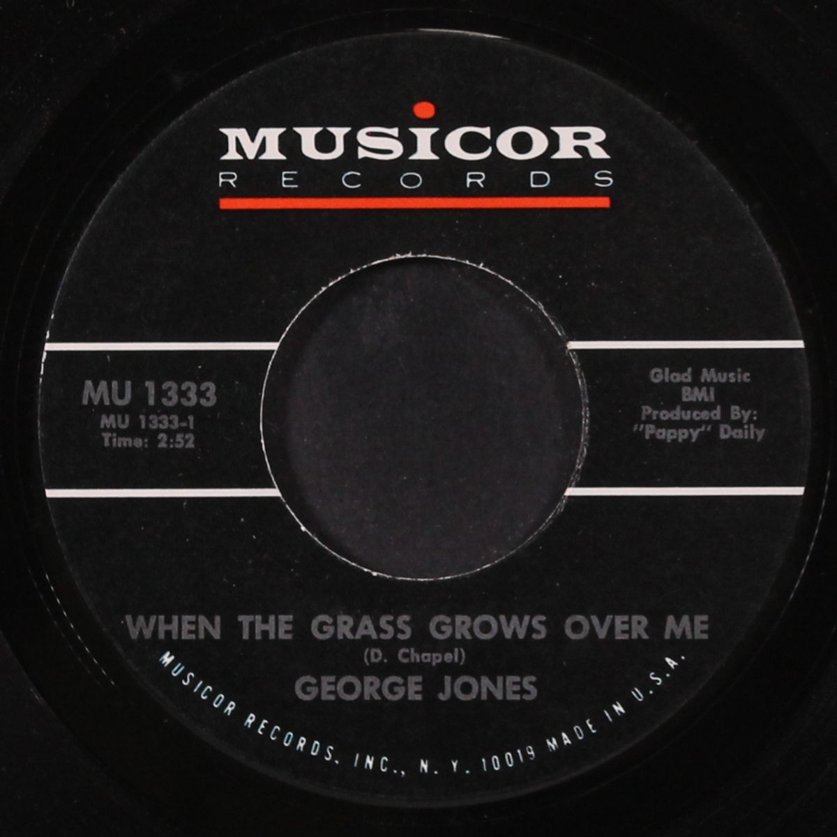 when the grass grows over me by GEORGE JONES