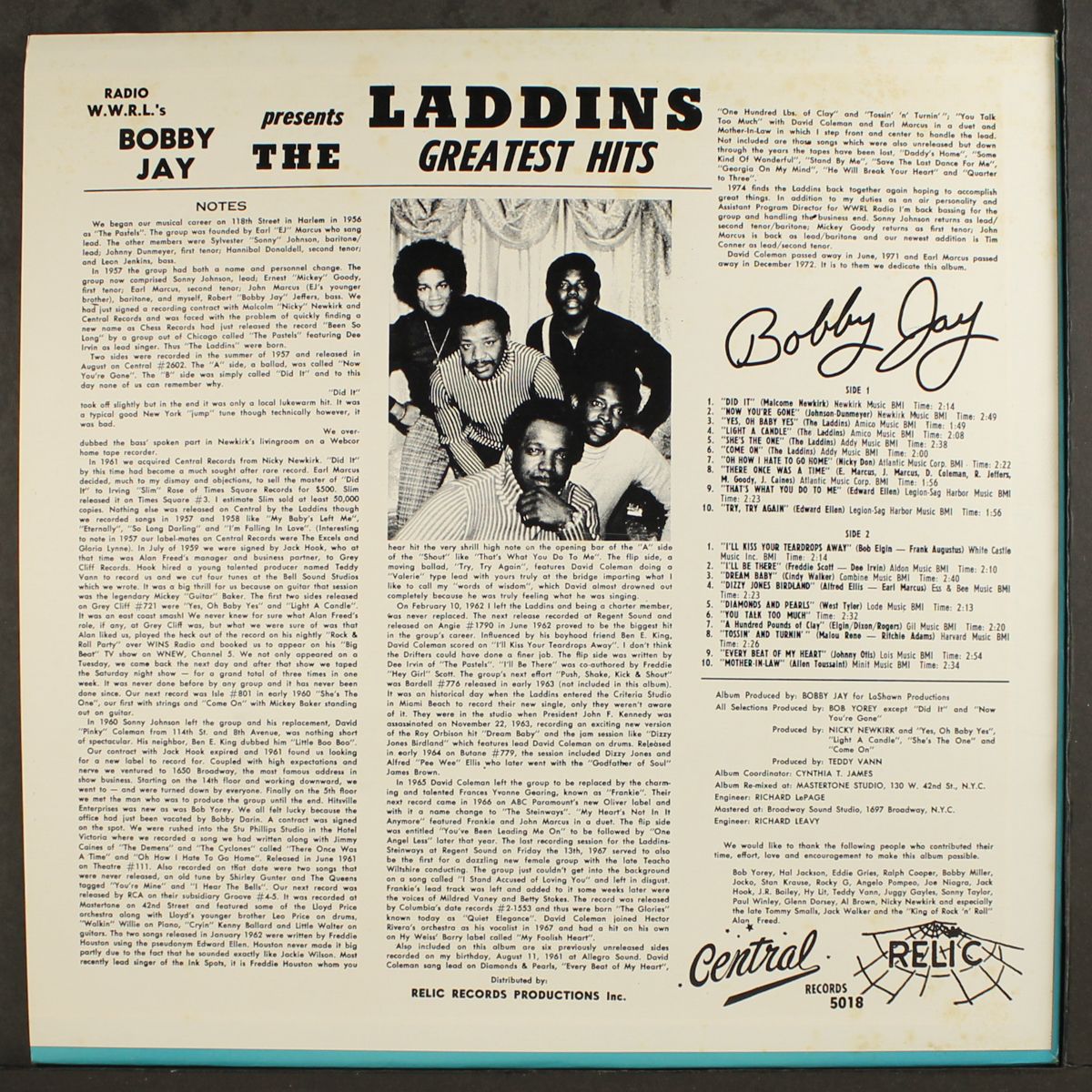 greatest hits by LADDINS