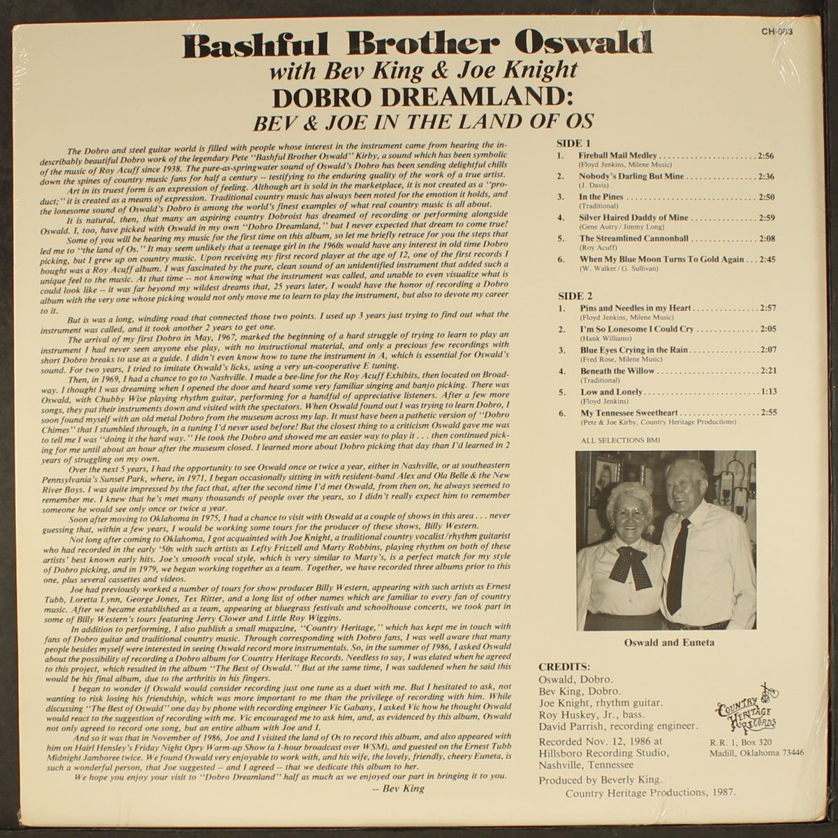 dobro dreamland by BASHFUL BROTHER OSWALD