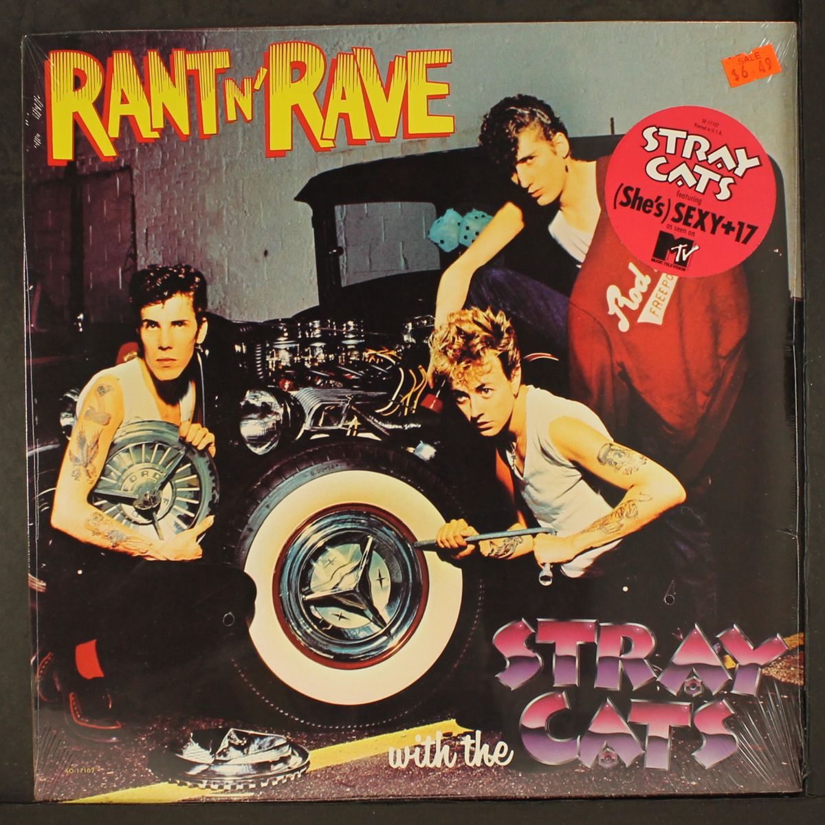rant n' rave with the stray cats by STRAY CATS