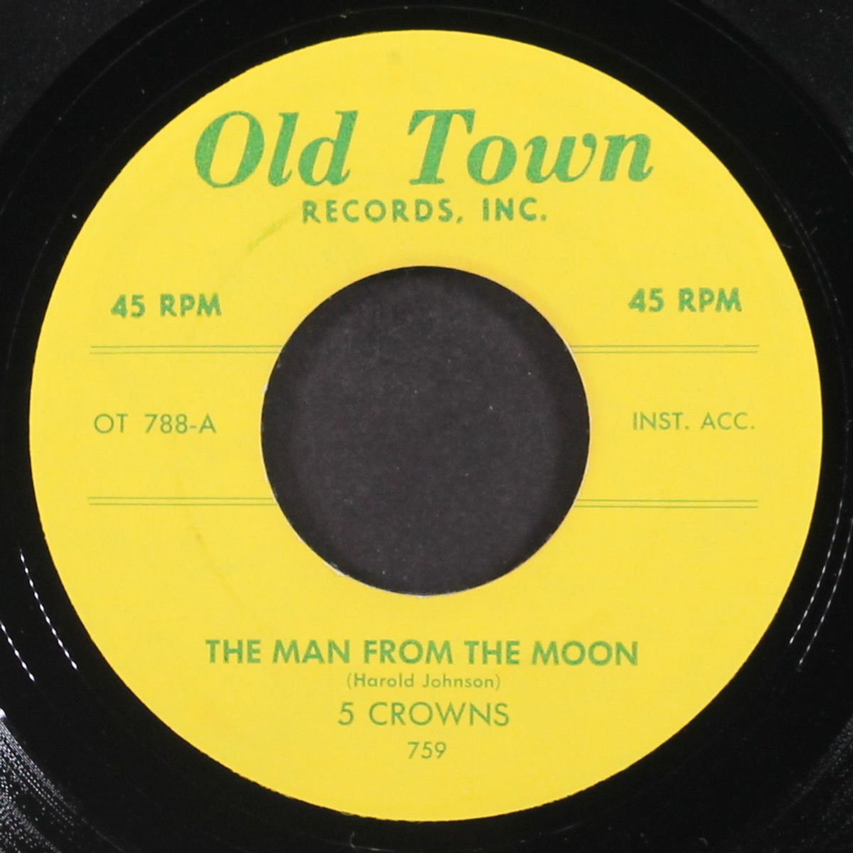 the man from the moon / at the fair by FIVE CROWNS