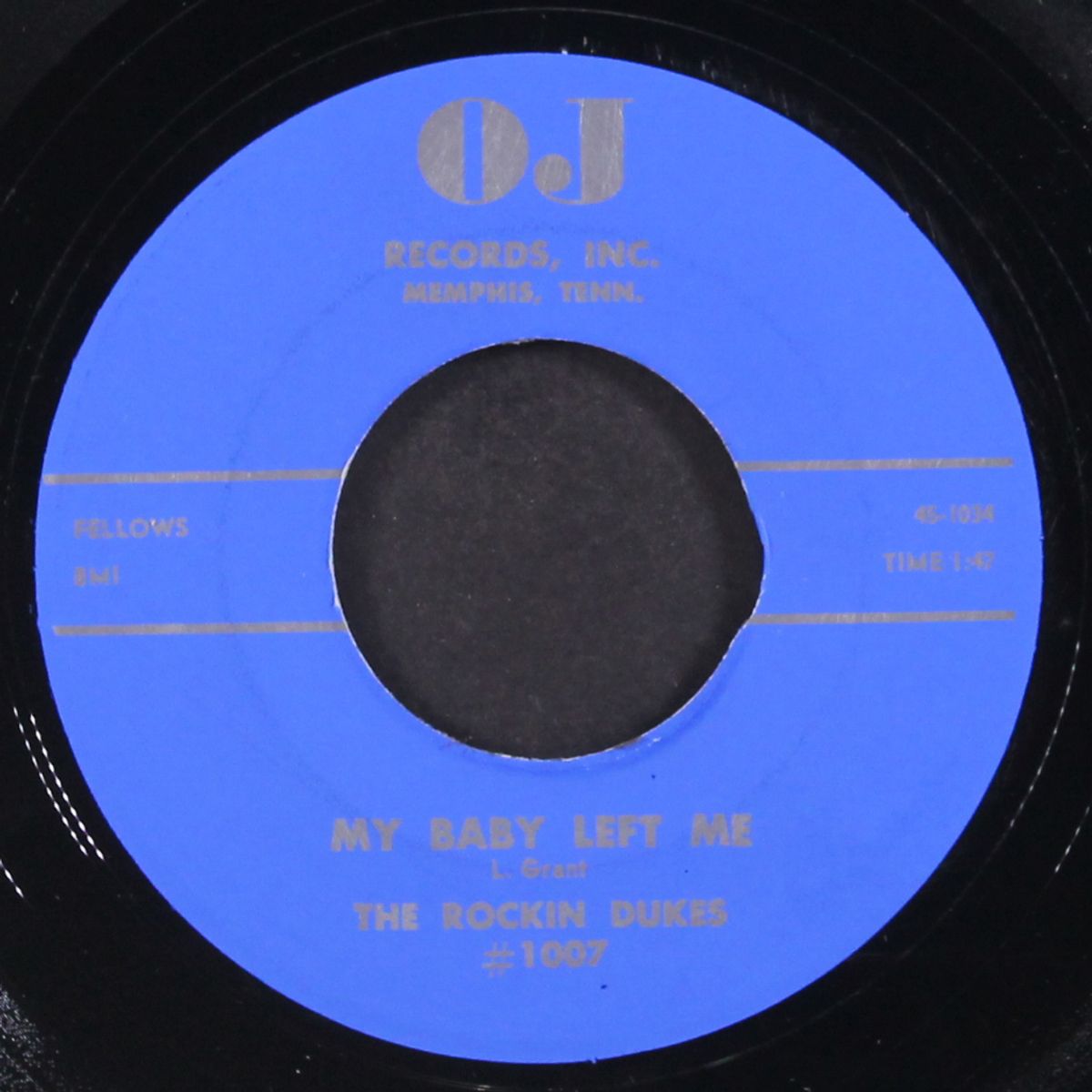 angel and a rose / my baby left me by ROCKIN DUKES