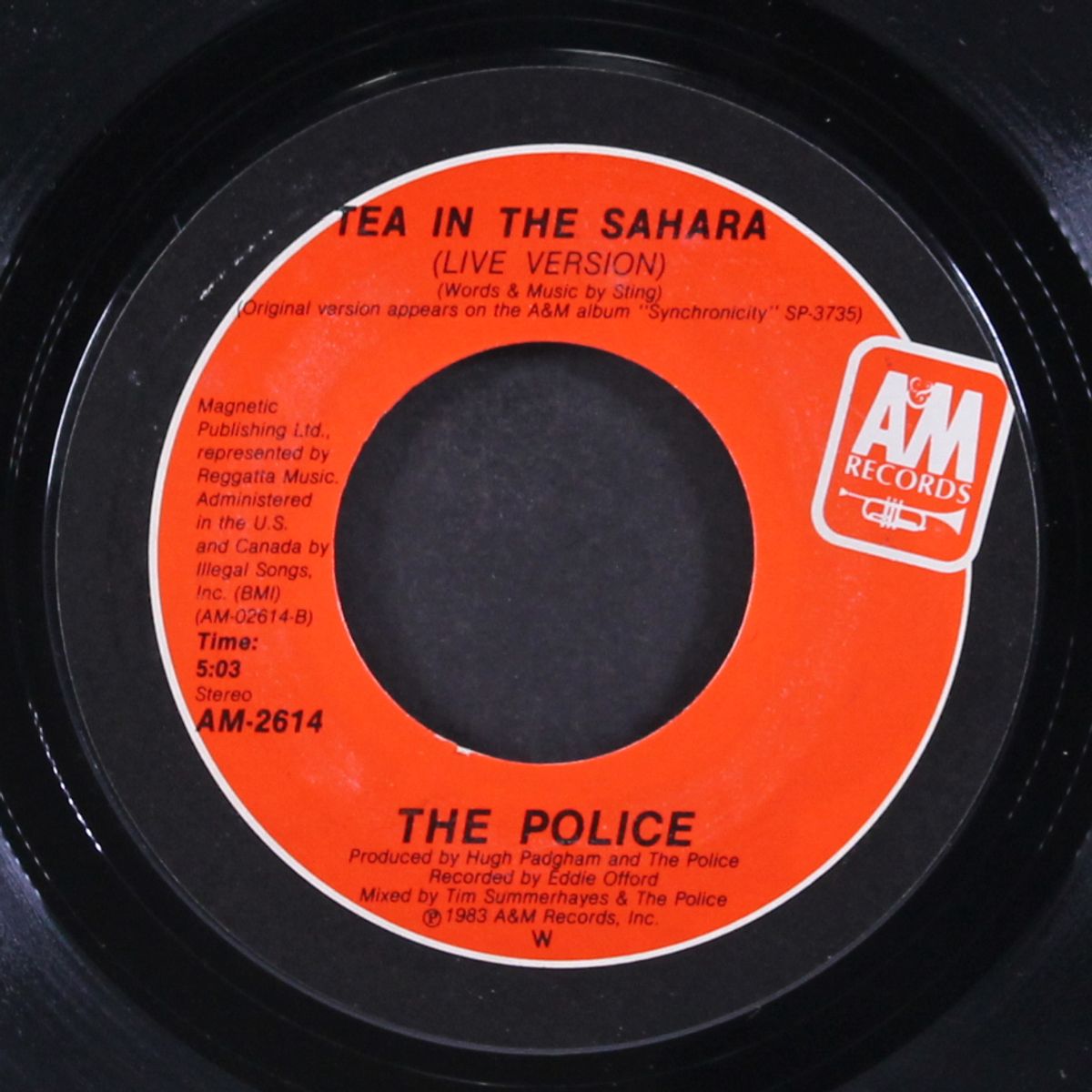 wrapped around your finger / tea in the sahara by POLICE