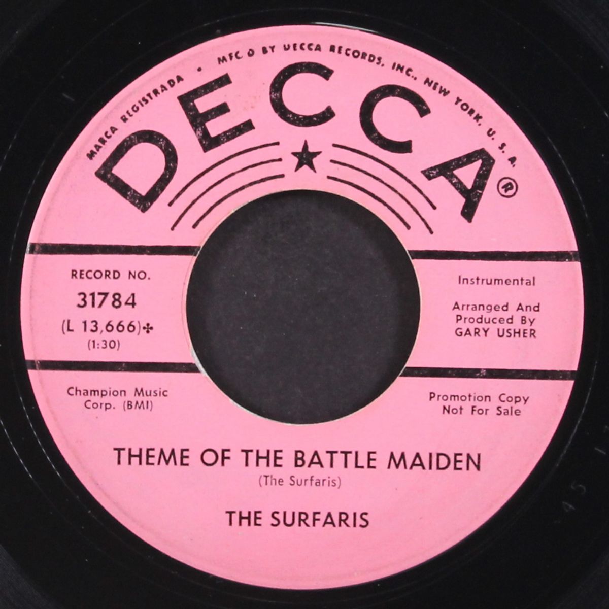 somethin' else / theme of the battle maiden by SURFARIS