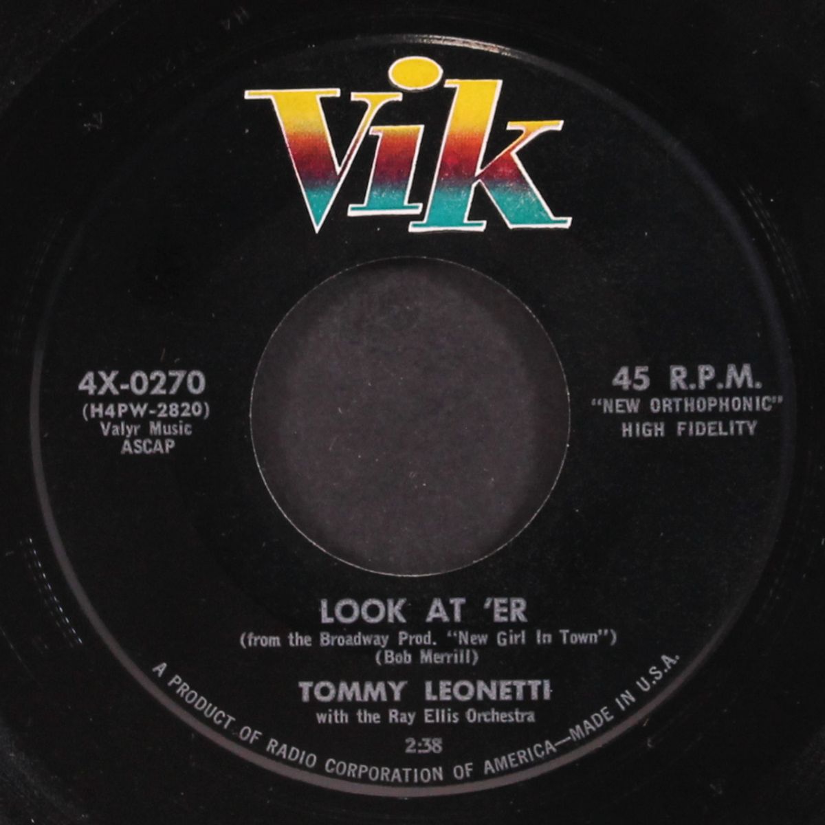 the other man / look at 'er by TOMMY LEONETTI