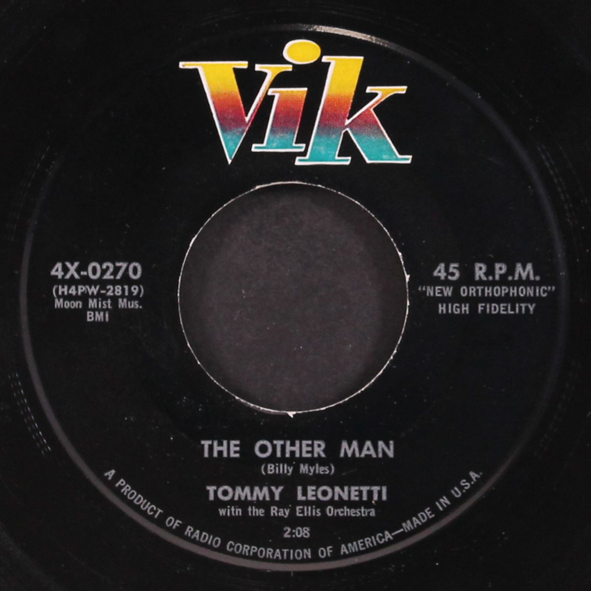 the other man / look at 'er by TOMMY LEONETTI