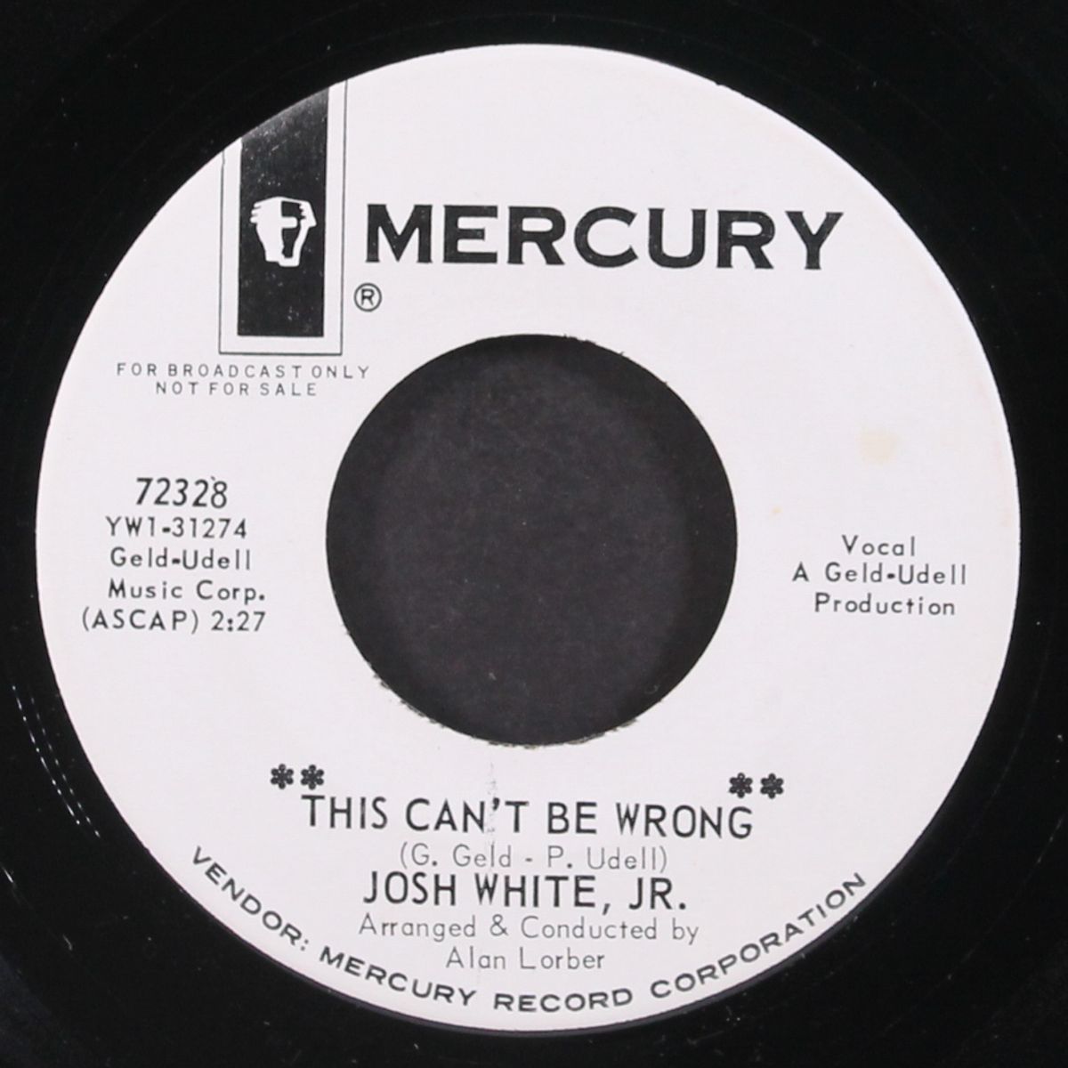 i can't run away by JOSH WHITE, JR.
