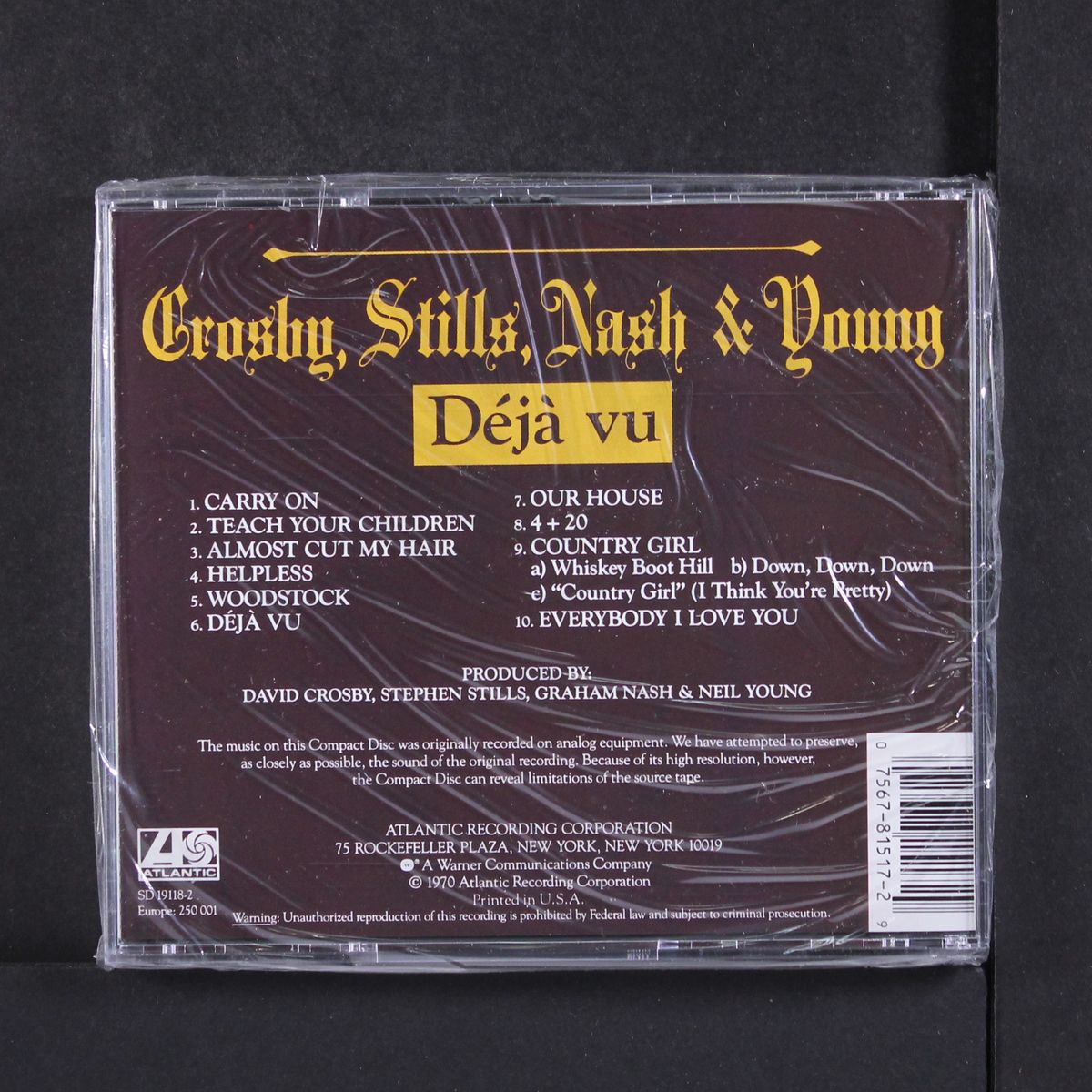 deja vu by CROSBY, STILLS, NASH & YOUNG
