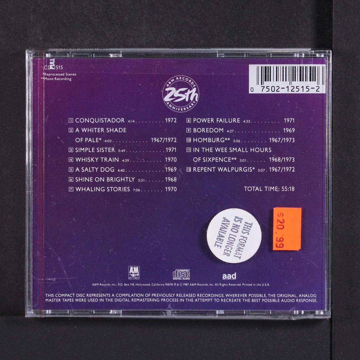 classics, vol. 17 by PROCOL HARUM